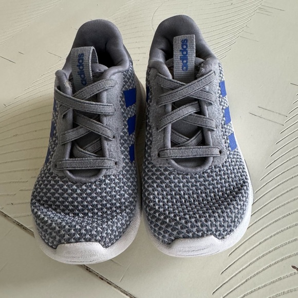 Adidas Toddler Baby Neo Racer TR 2.0  Sneakers , Size 6K, Color Blue/Grey. - Picture 7 of 10